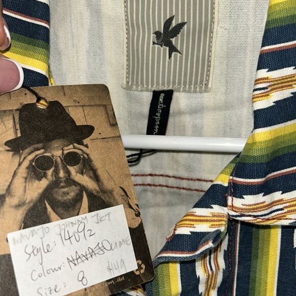 One Teaspoon Stripe Jacket(Size 8) - Picture 8 of 8